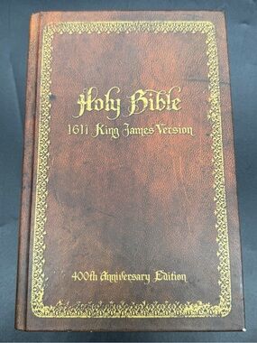 HOLY BIBLE 1611 King James Version 400th Anniversary Ed. Zondervan 2011/HC